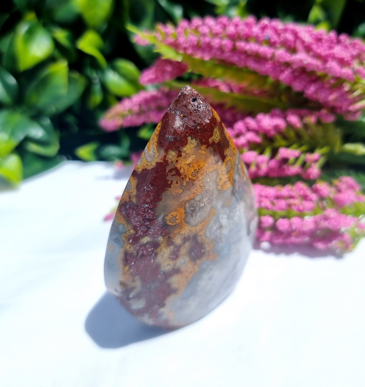 Mexican Lace Agate Flame