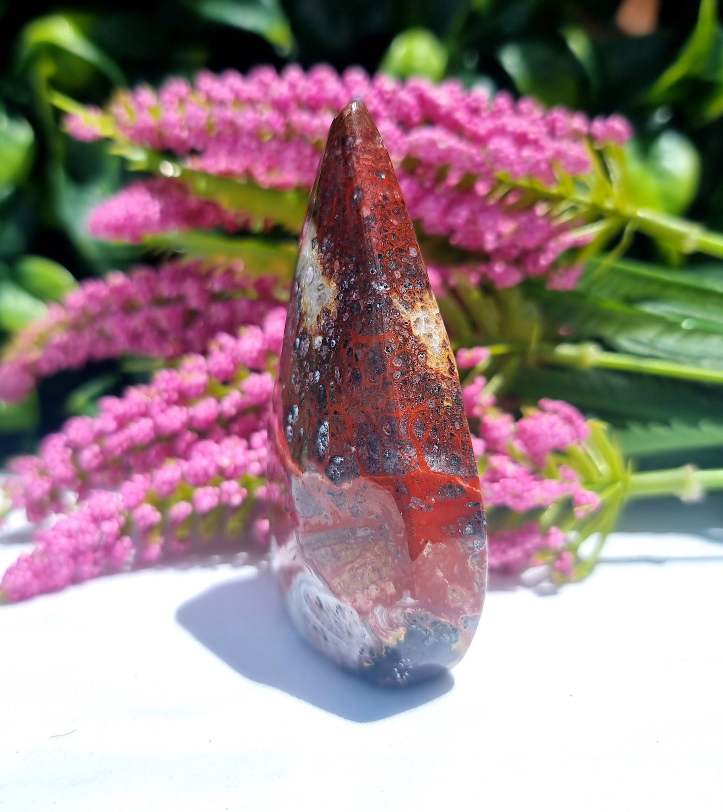 Mexican Lace Agate Flame