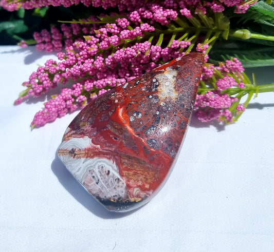 Mexican Lace Agate Flame