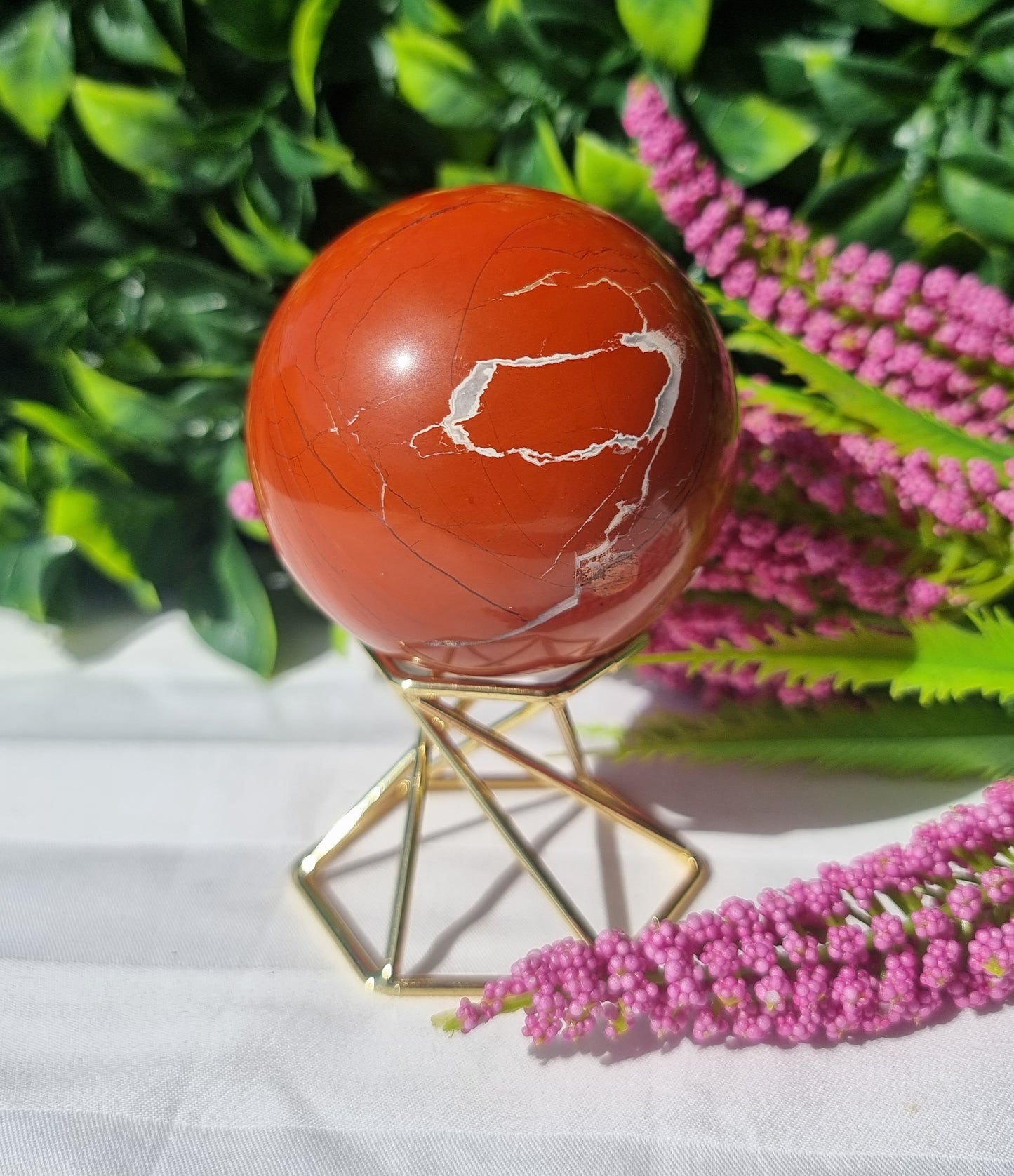 Red Jasper Sphere