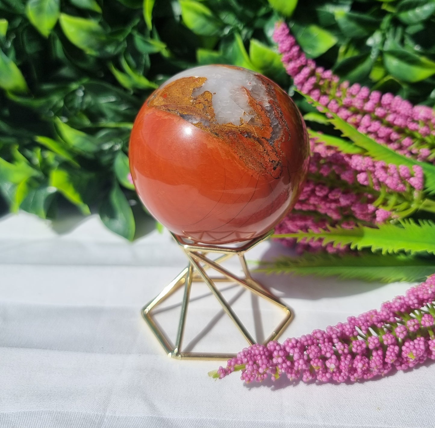 Red Jasper Sphere