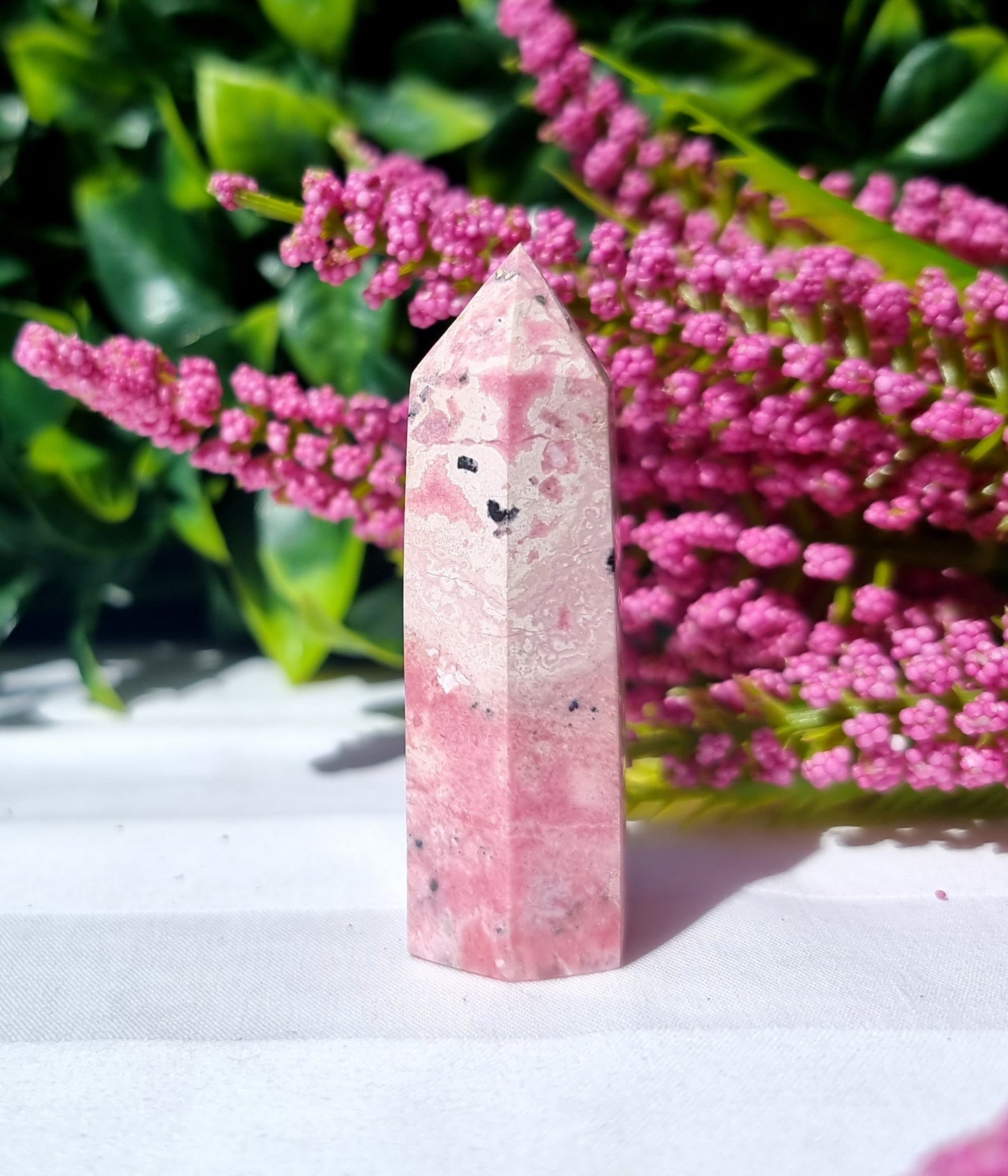 Rhodochrosite Point