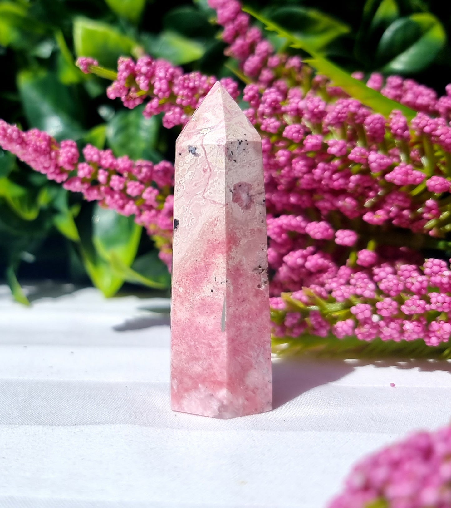 Rhodochrosite Point