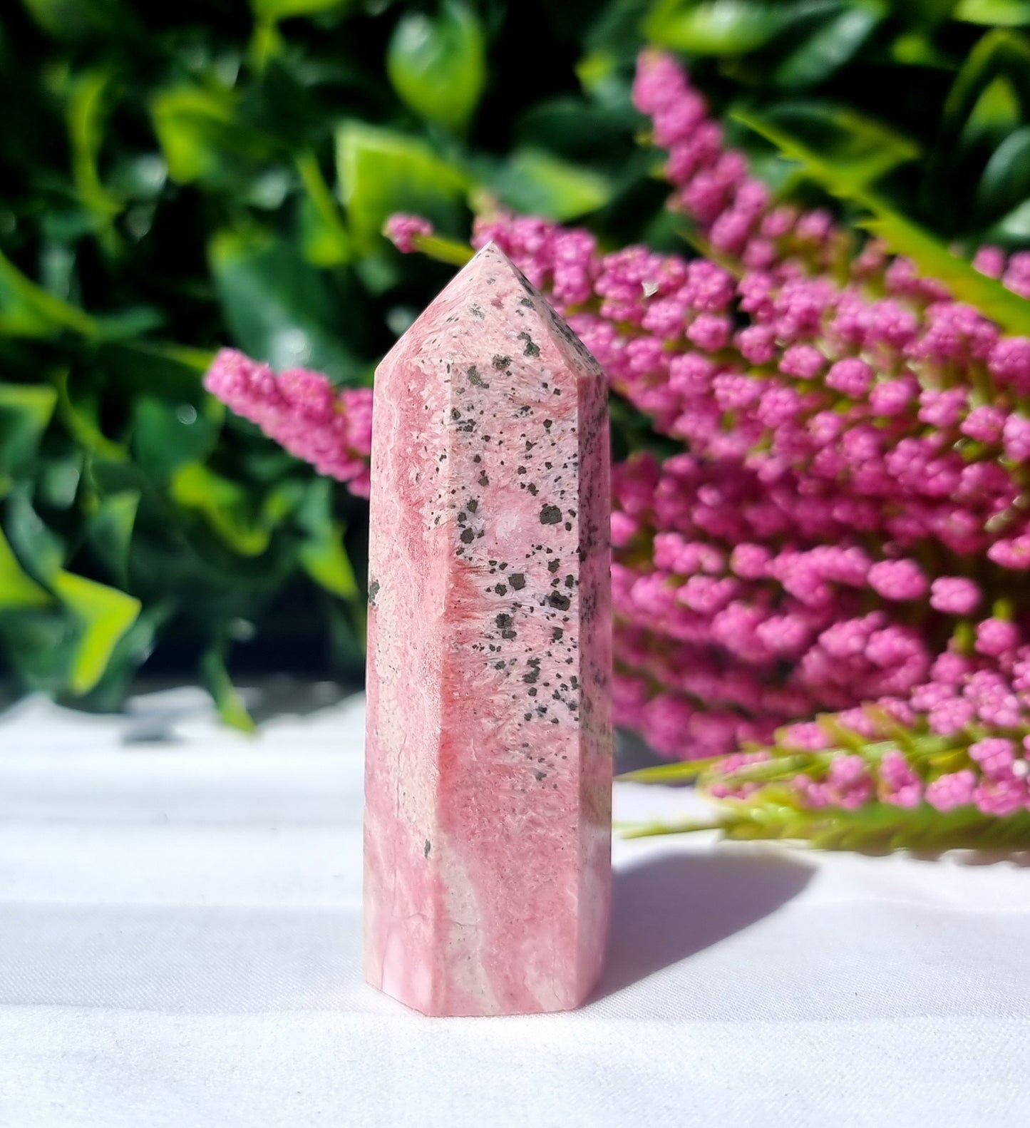 Rhodochrosite Point