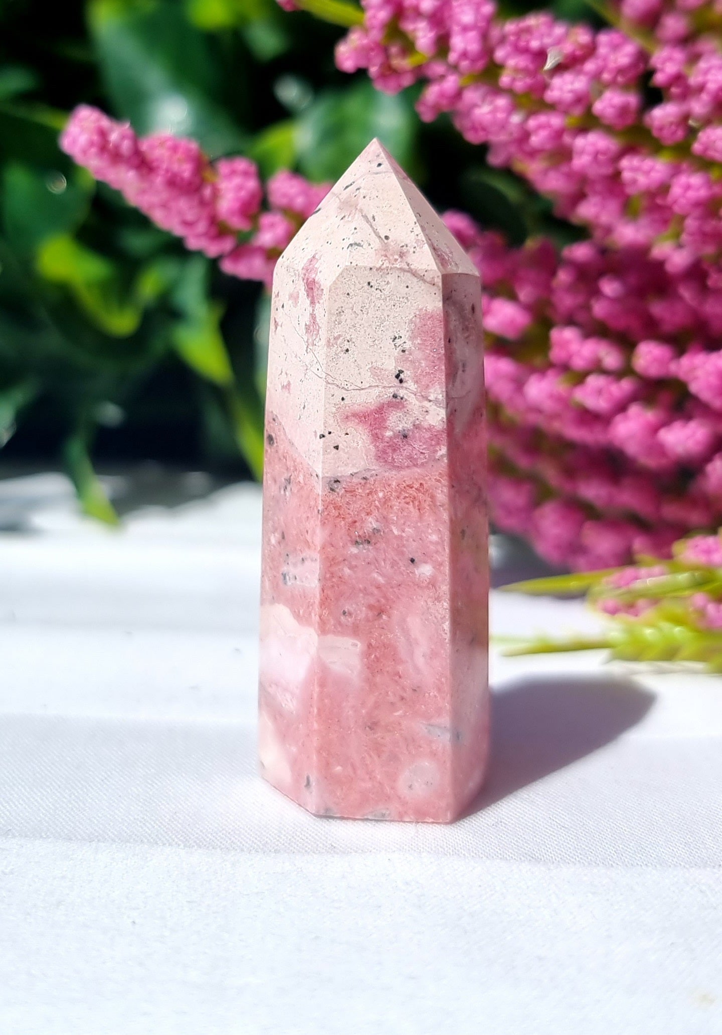 Rhodochrosite Point