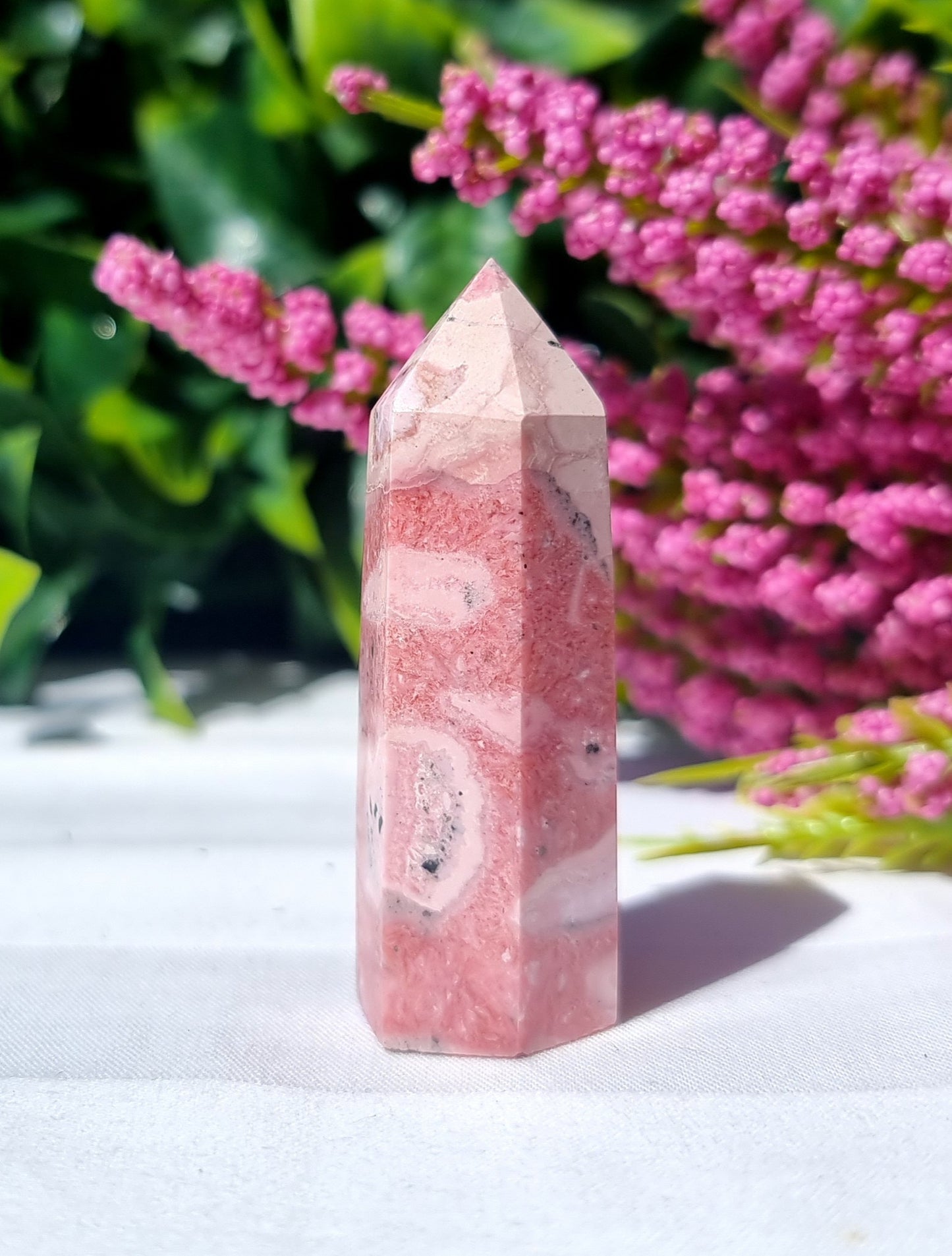 Rhodochrosite Point