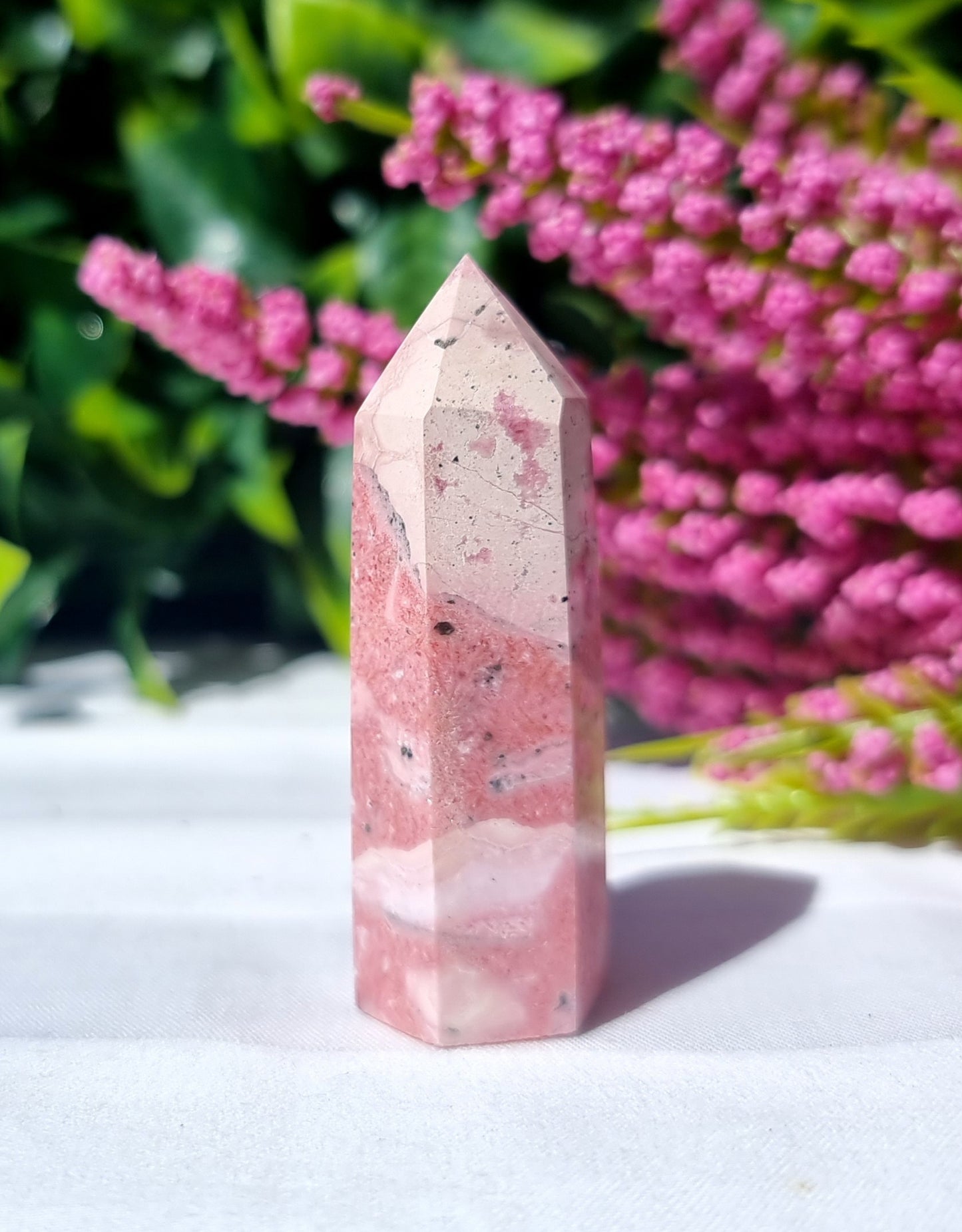 Rhodochrosite Point