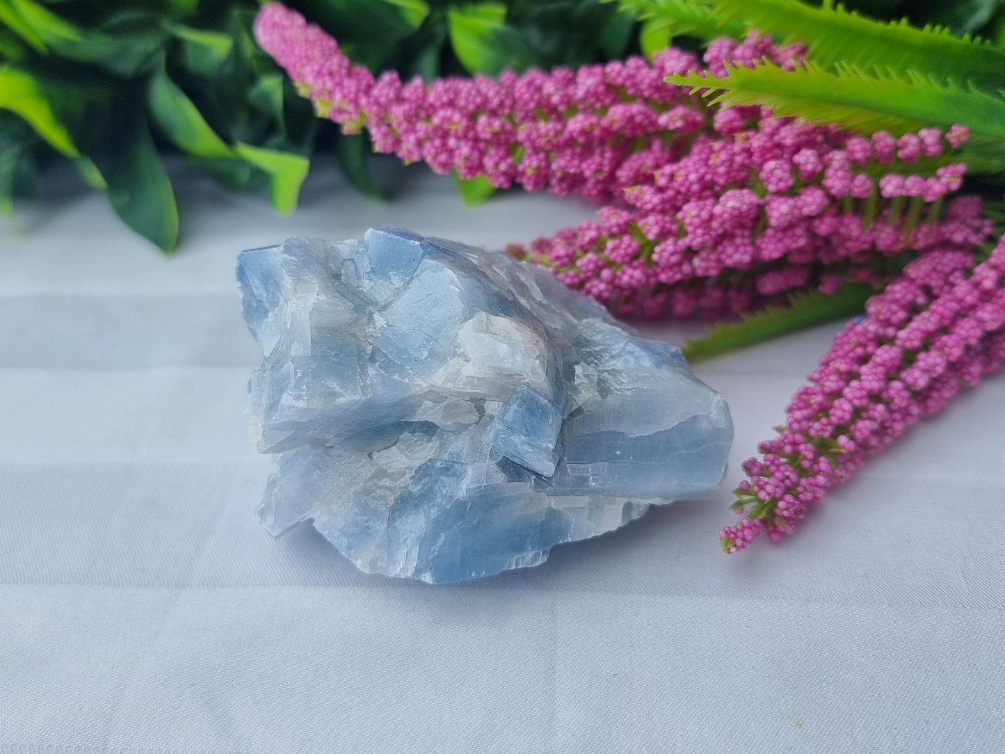 Blue Calcite Polished Raw