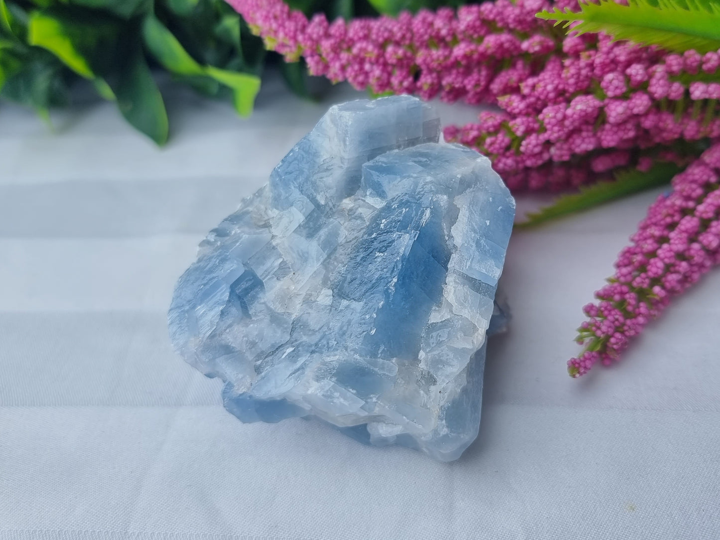 Blue Calcite Polished Raw