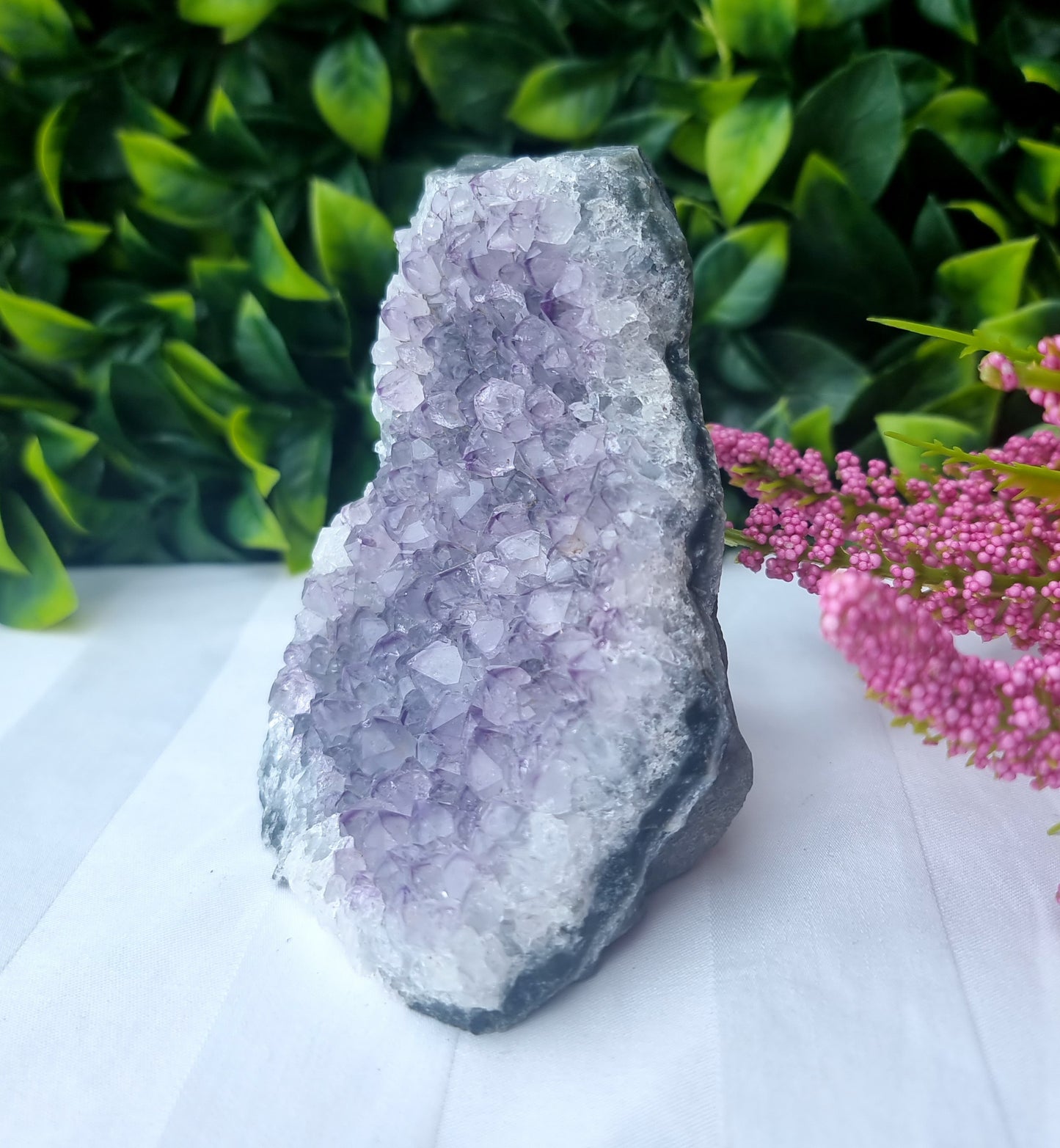 Amethyst Standing Cluster