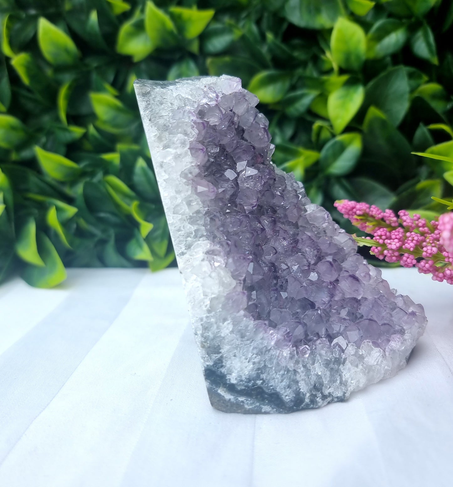 Amethyst Standing Cluster