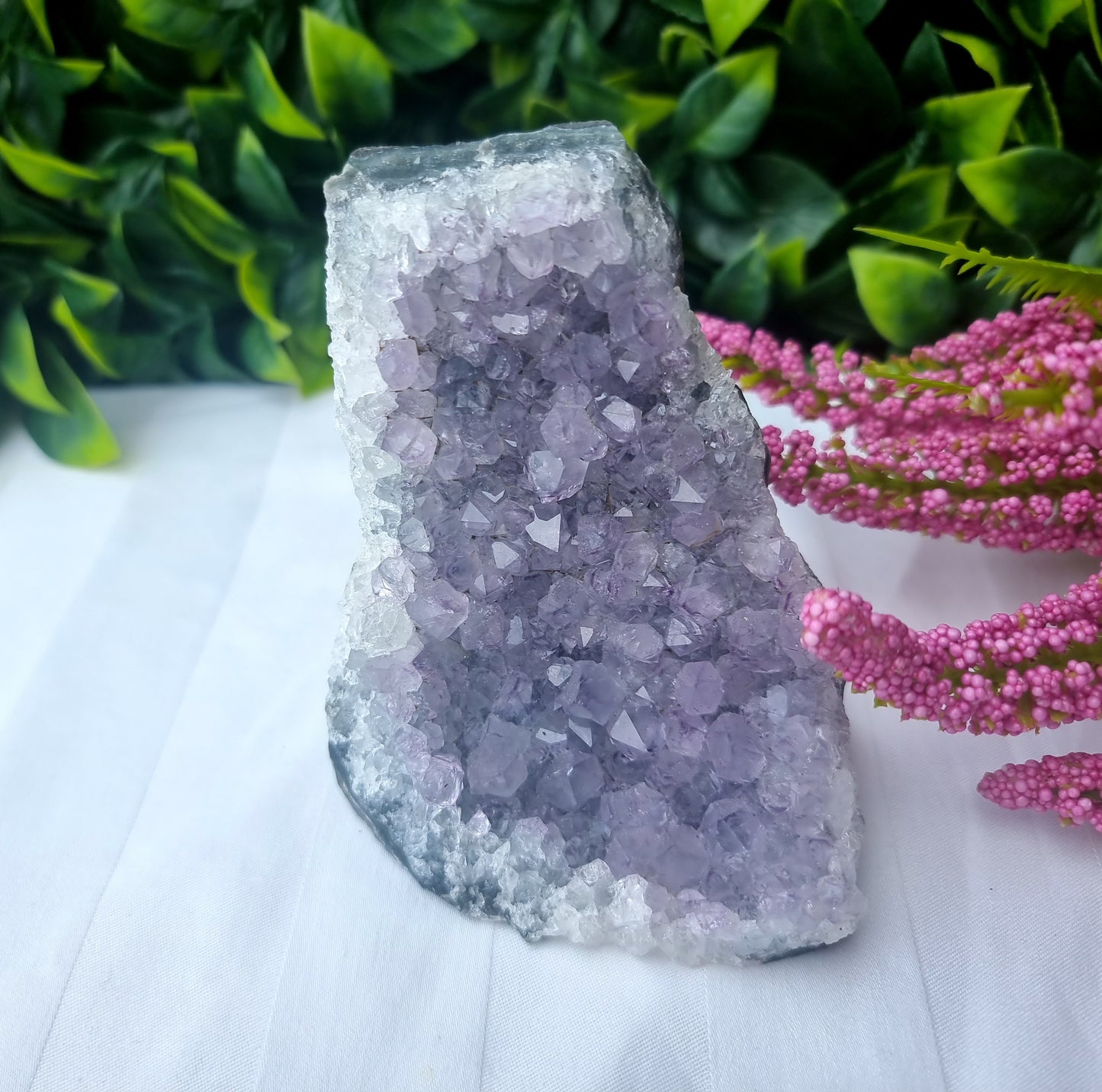 Amethyst Standing Cluster