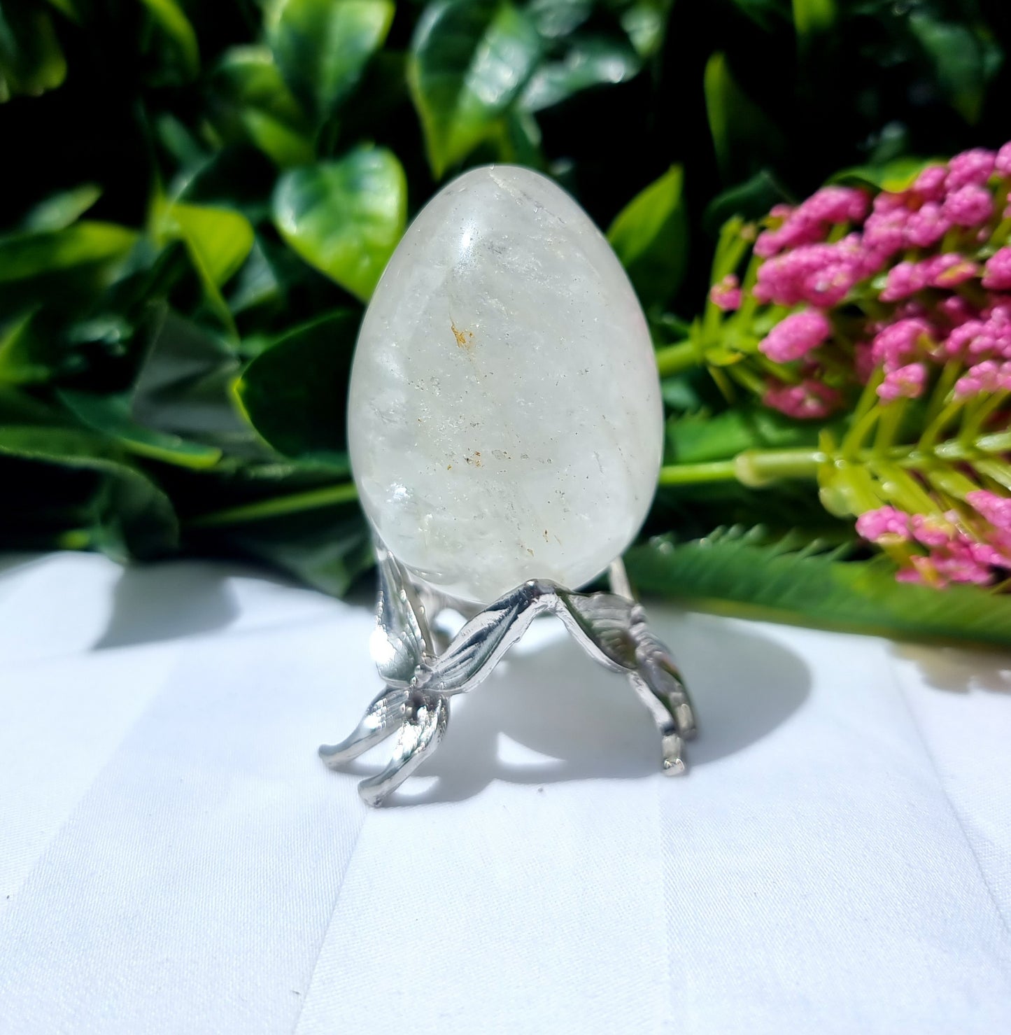 Clear Quartz Egg