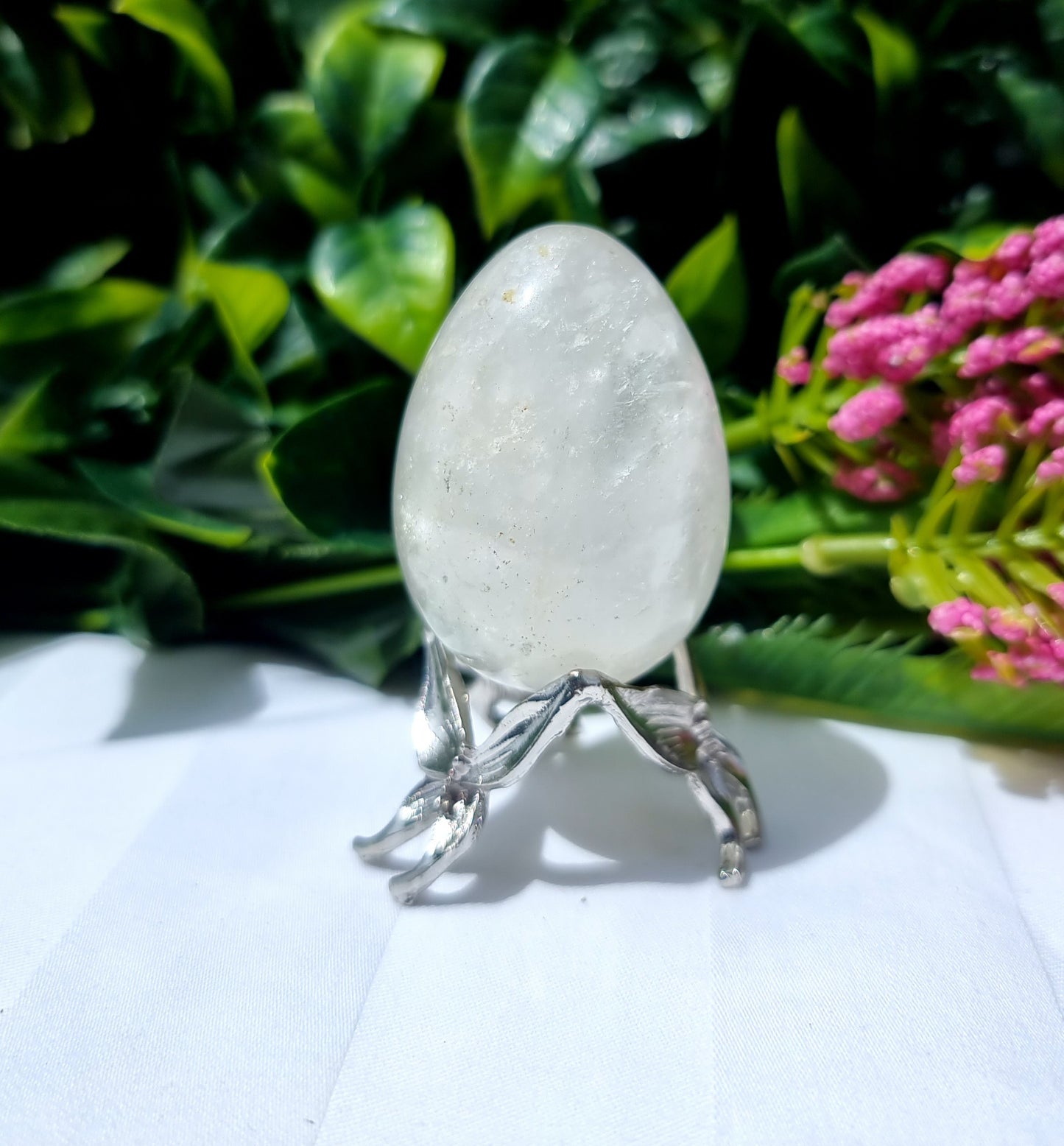 Clear Quartz Egg