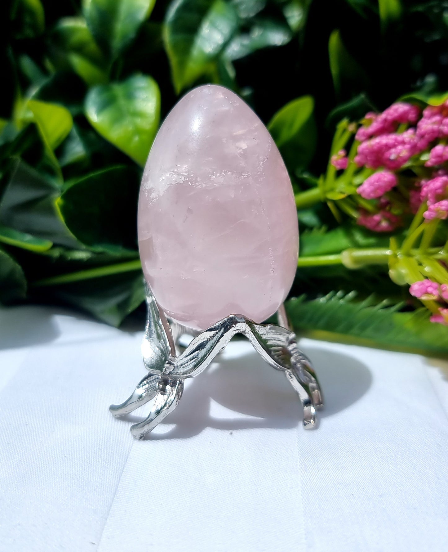 Rose Quartz Egg