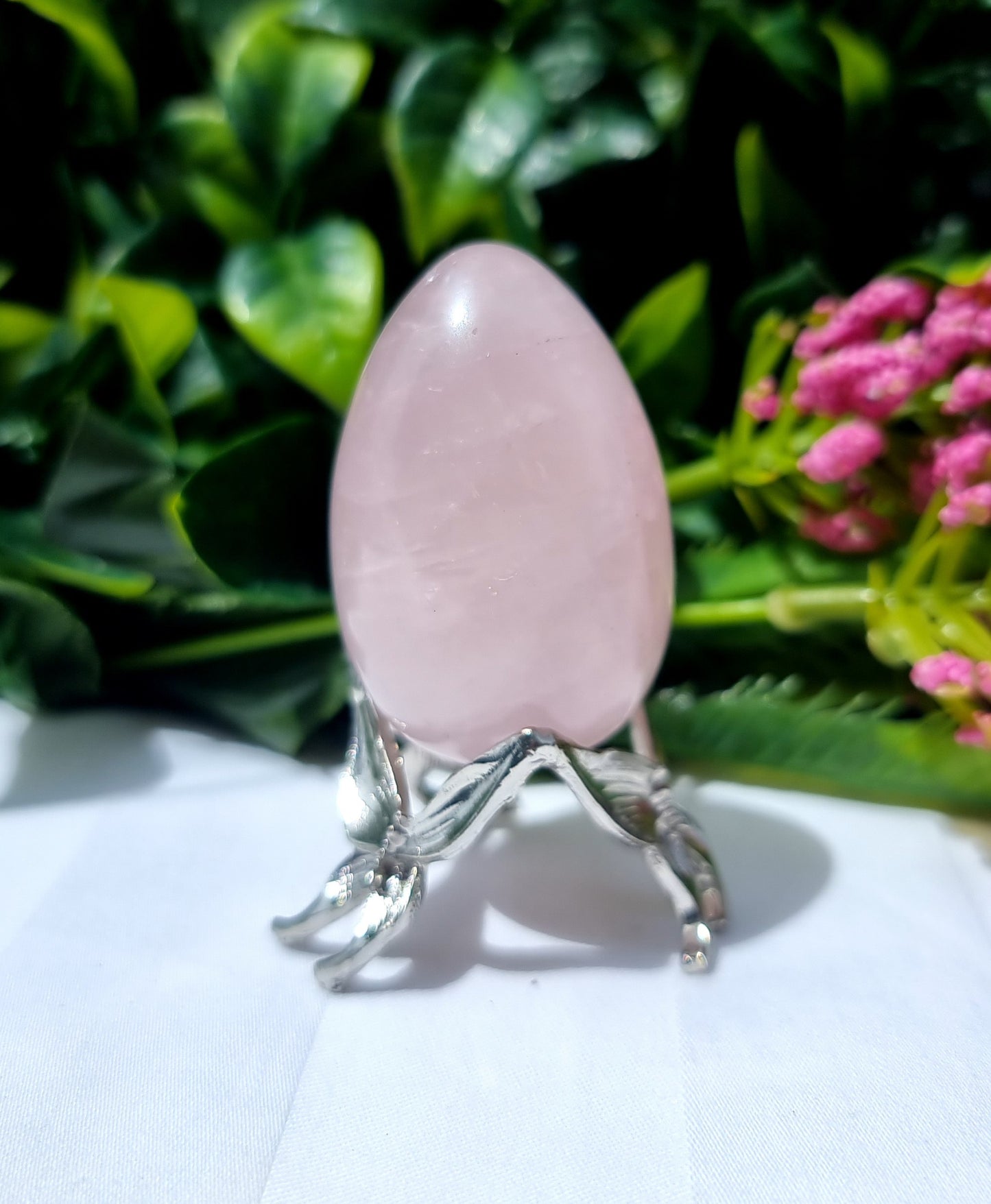 Rose Quartz Egg