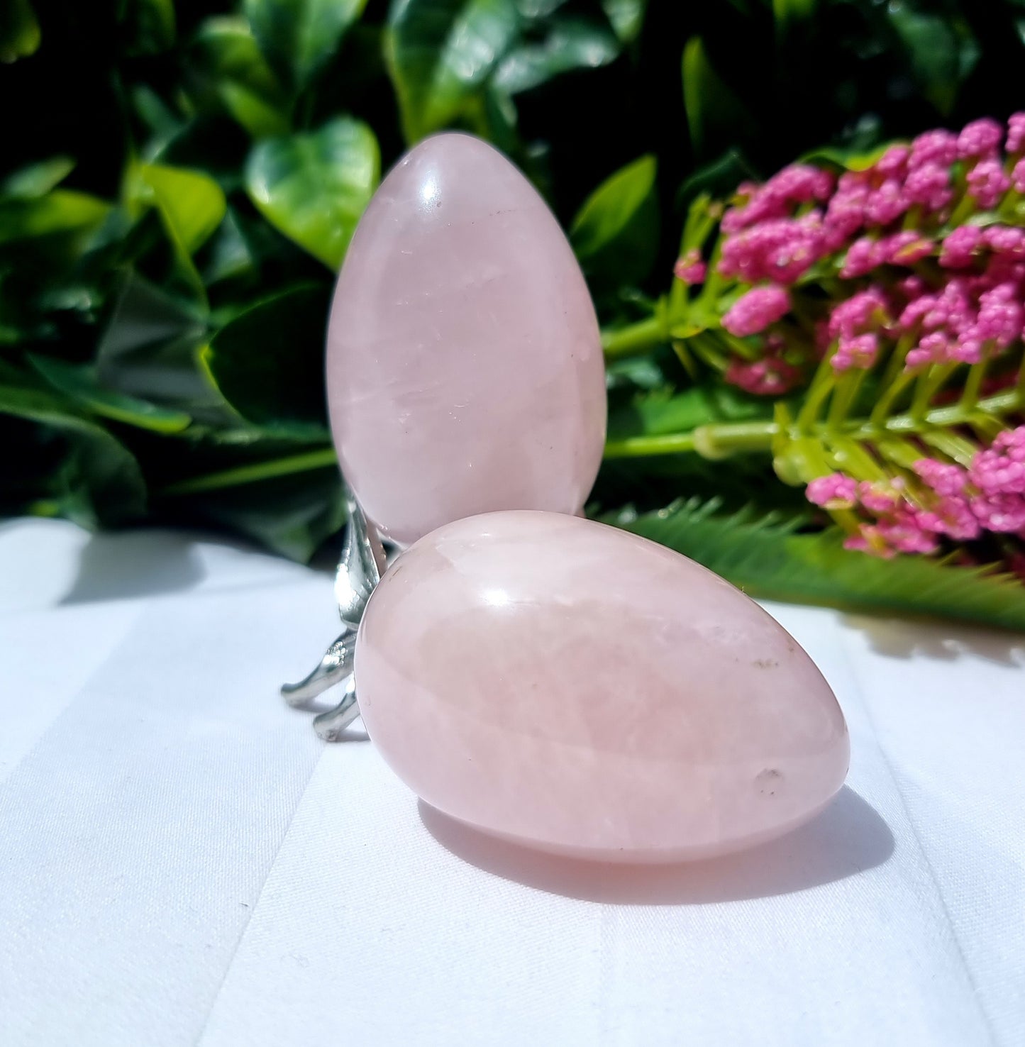 Rose Quartz Egg