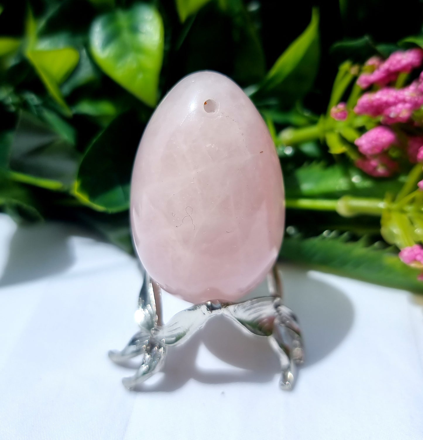 Rose Quartz Egg