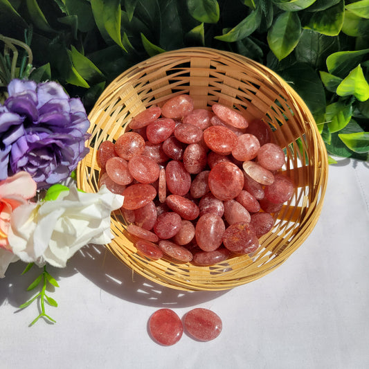 Strawberry Quartz Mini Tumbles