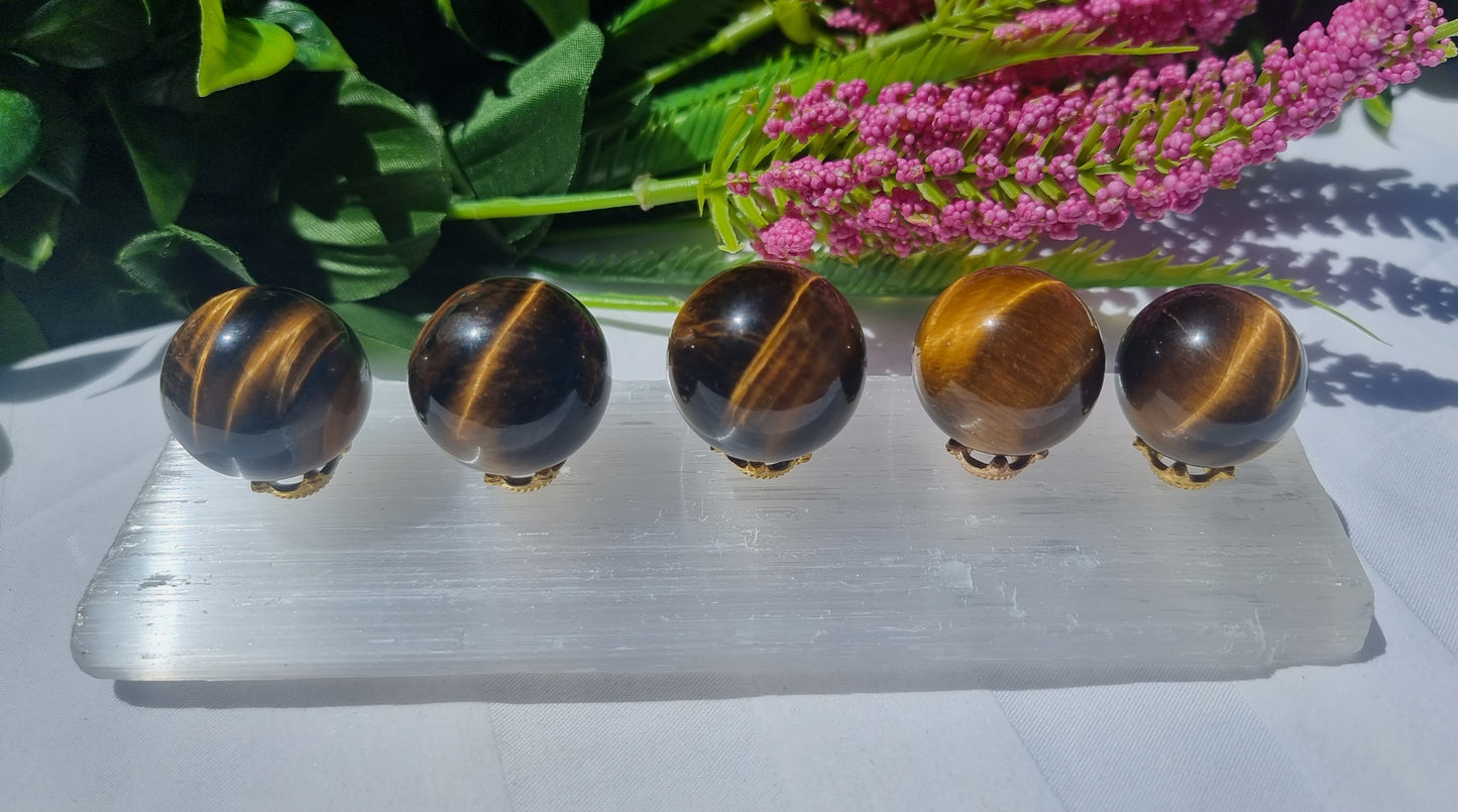 Tigers Eye Mini Sphere