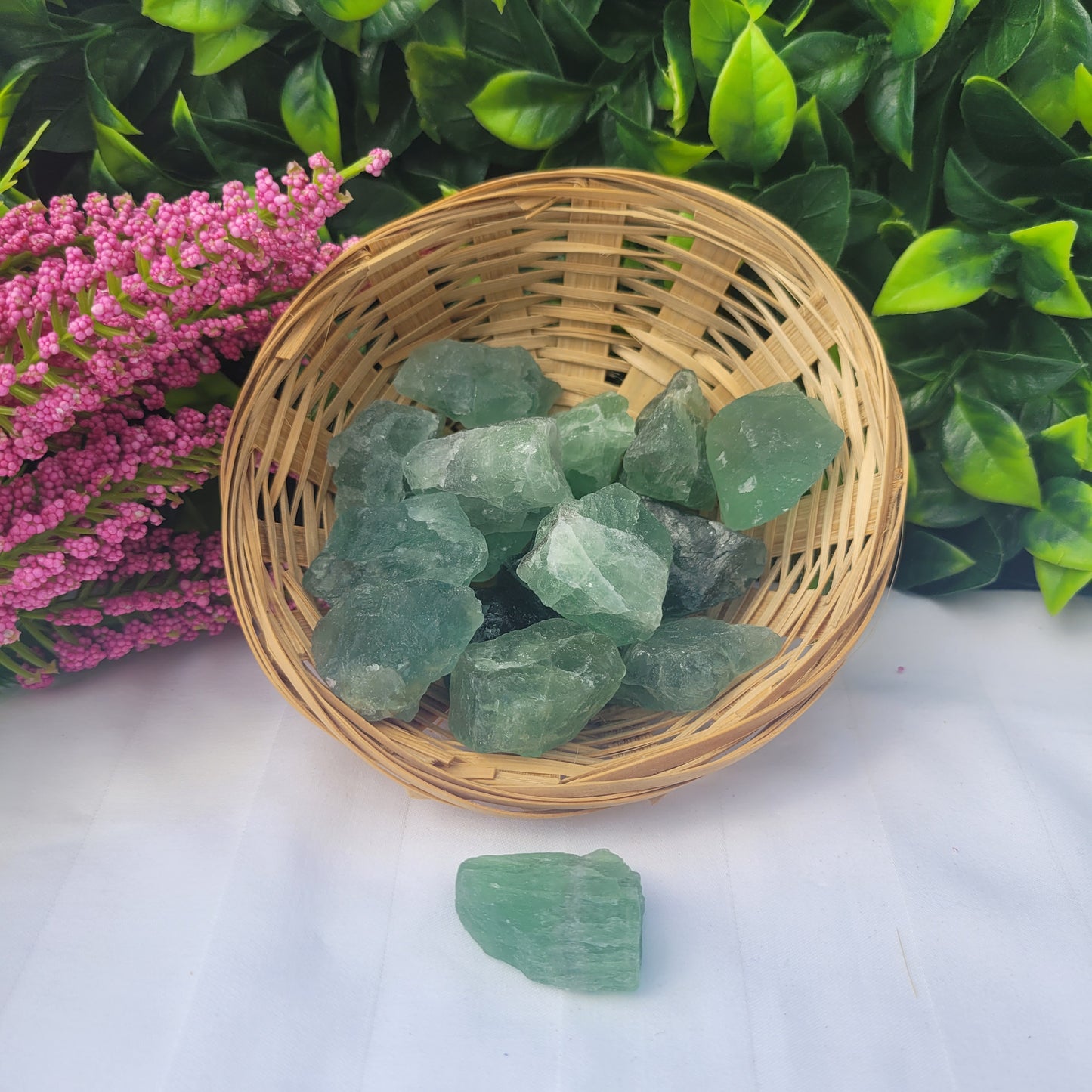 Green Fluorite Raw