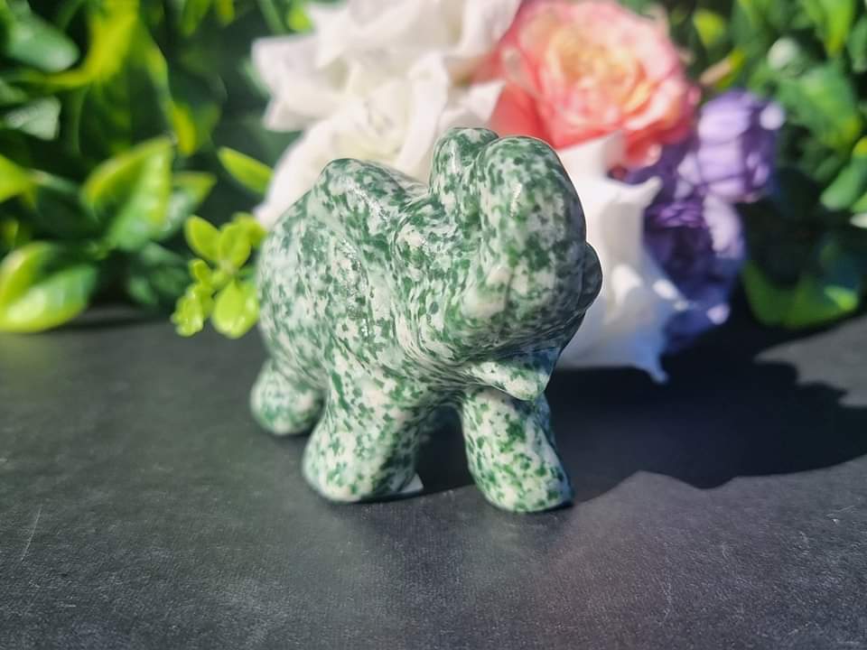 Tree Agate Elephant