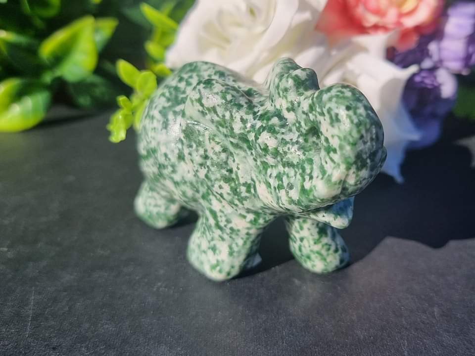 Tree Agate Elephant