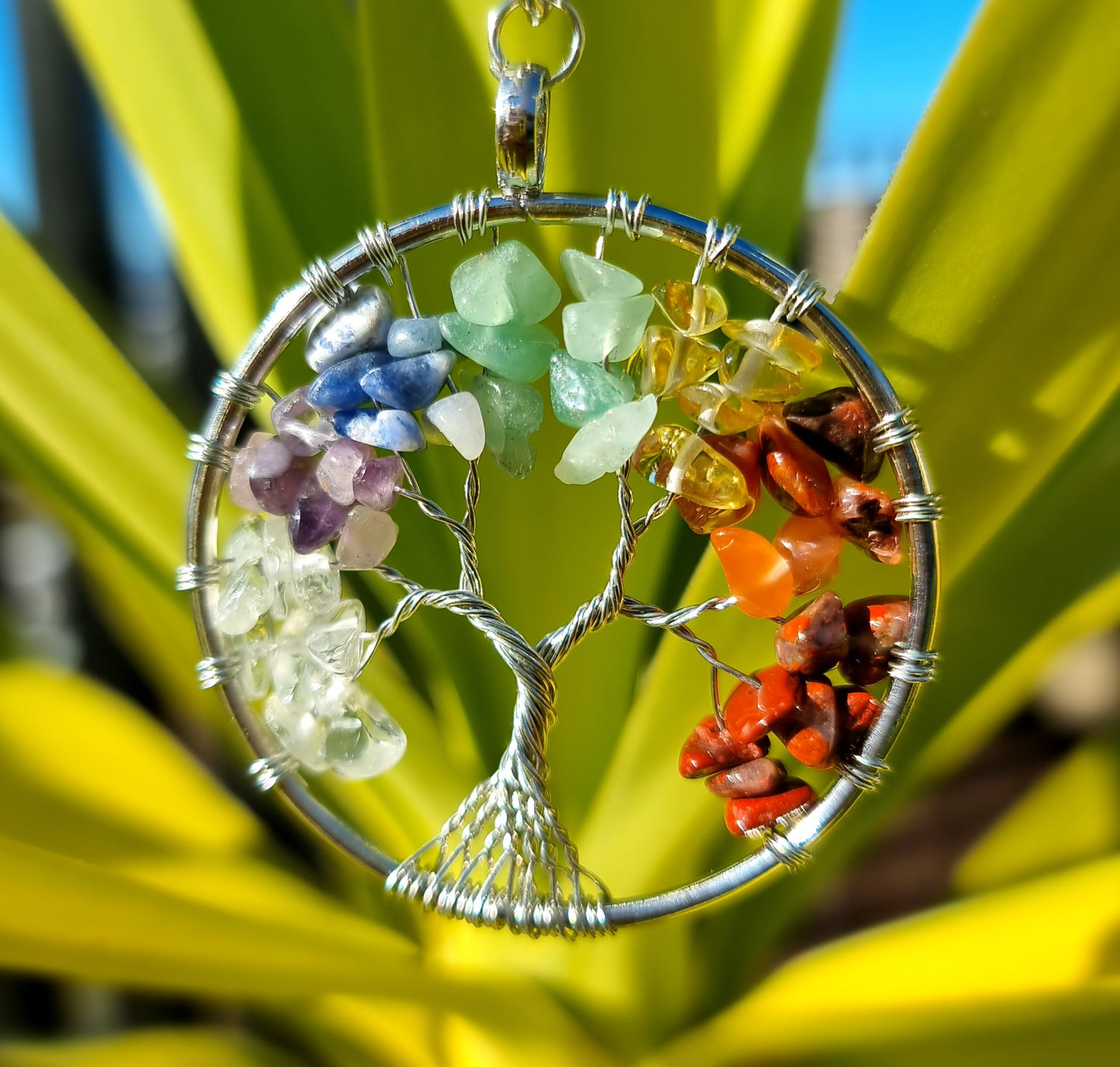 Tree of life Keyring