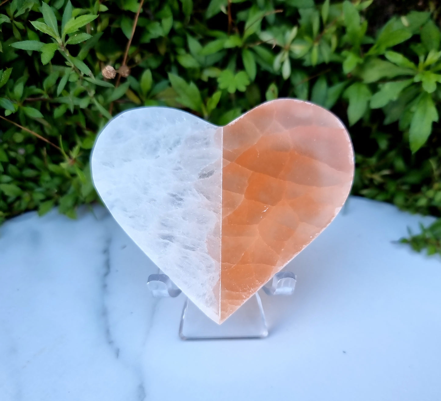 Selenite Hearts