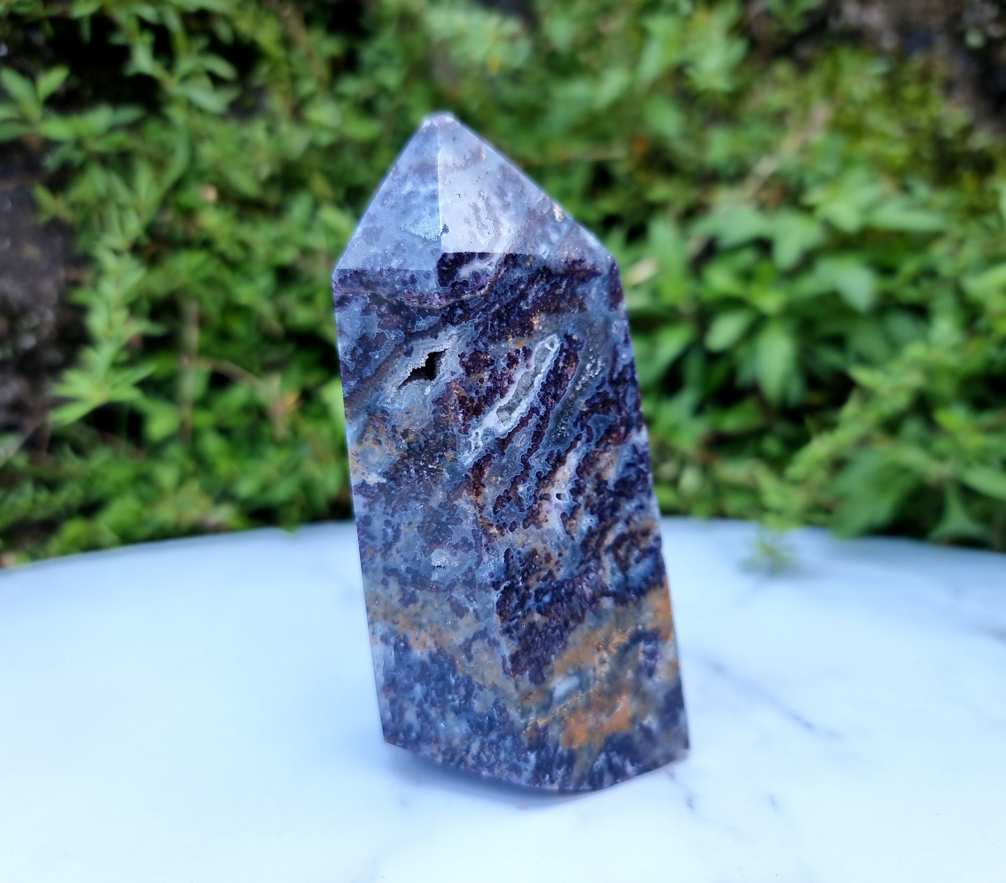 Brecciated Fluorite Tower