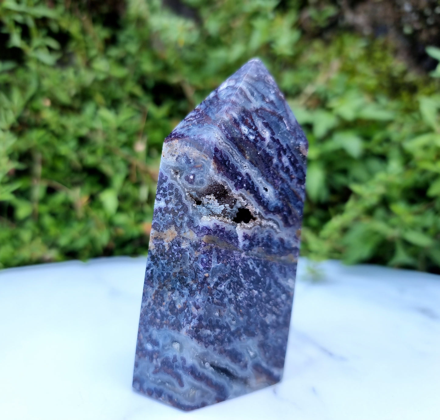 Brecciated Fluorite Tower