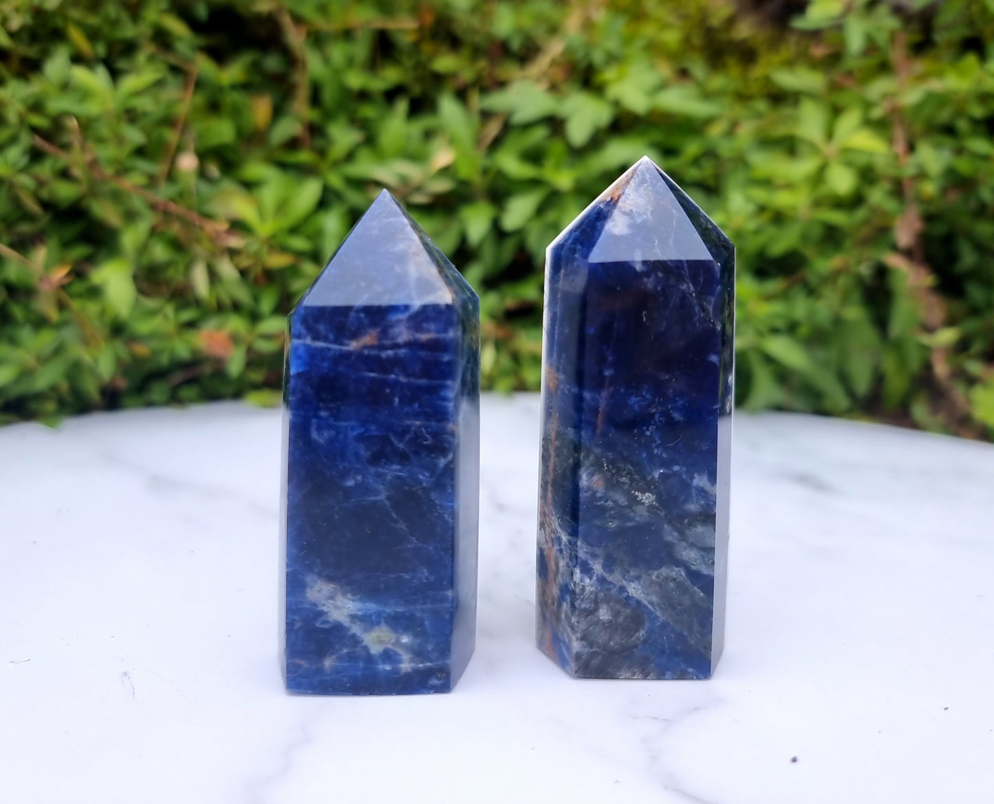 Sodalite & Howlite Point