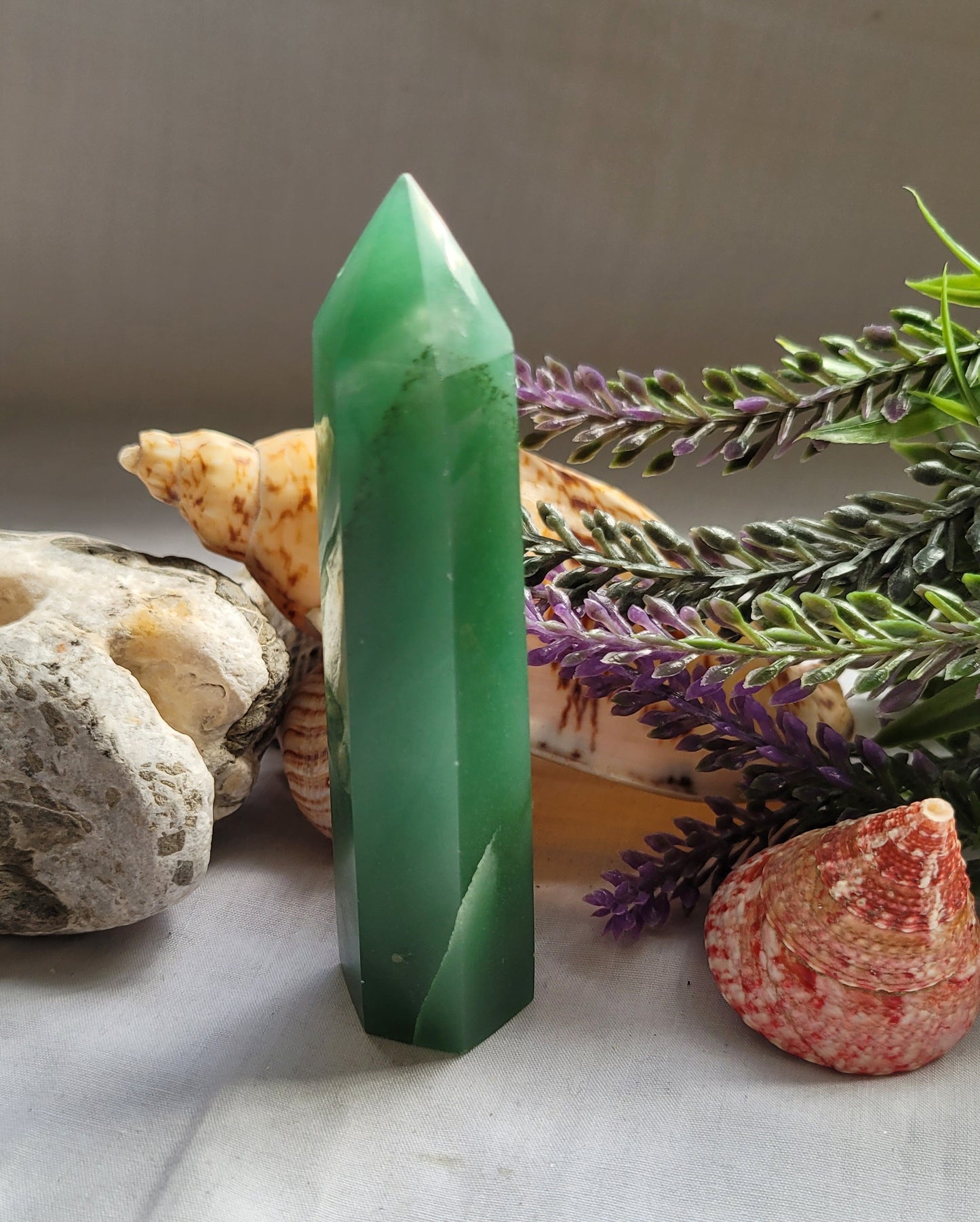 Green Aventurine Point