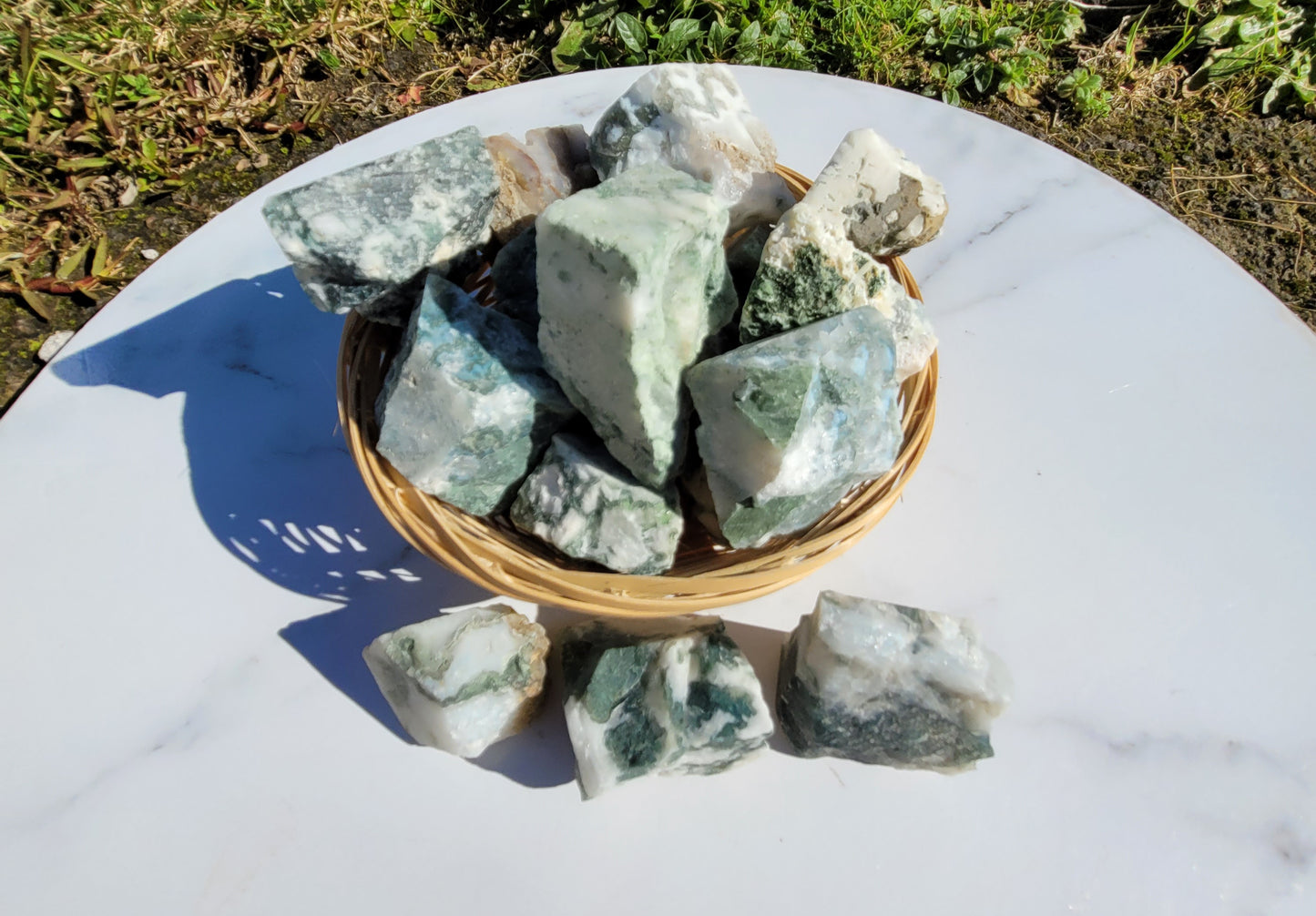 Moss Agate Raw