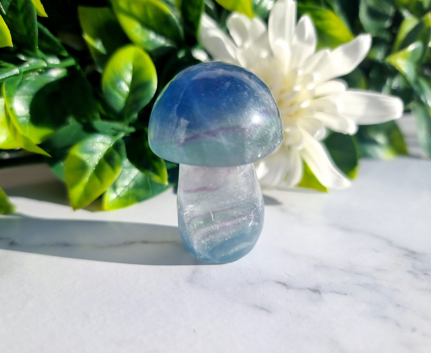 Fluorite Mushroom