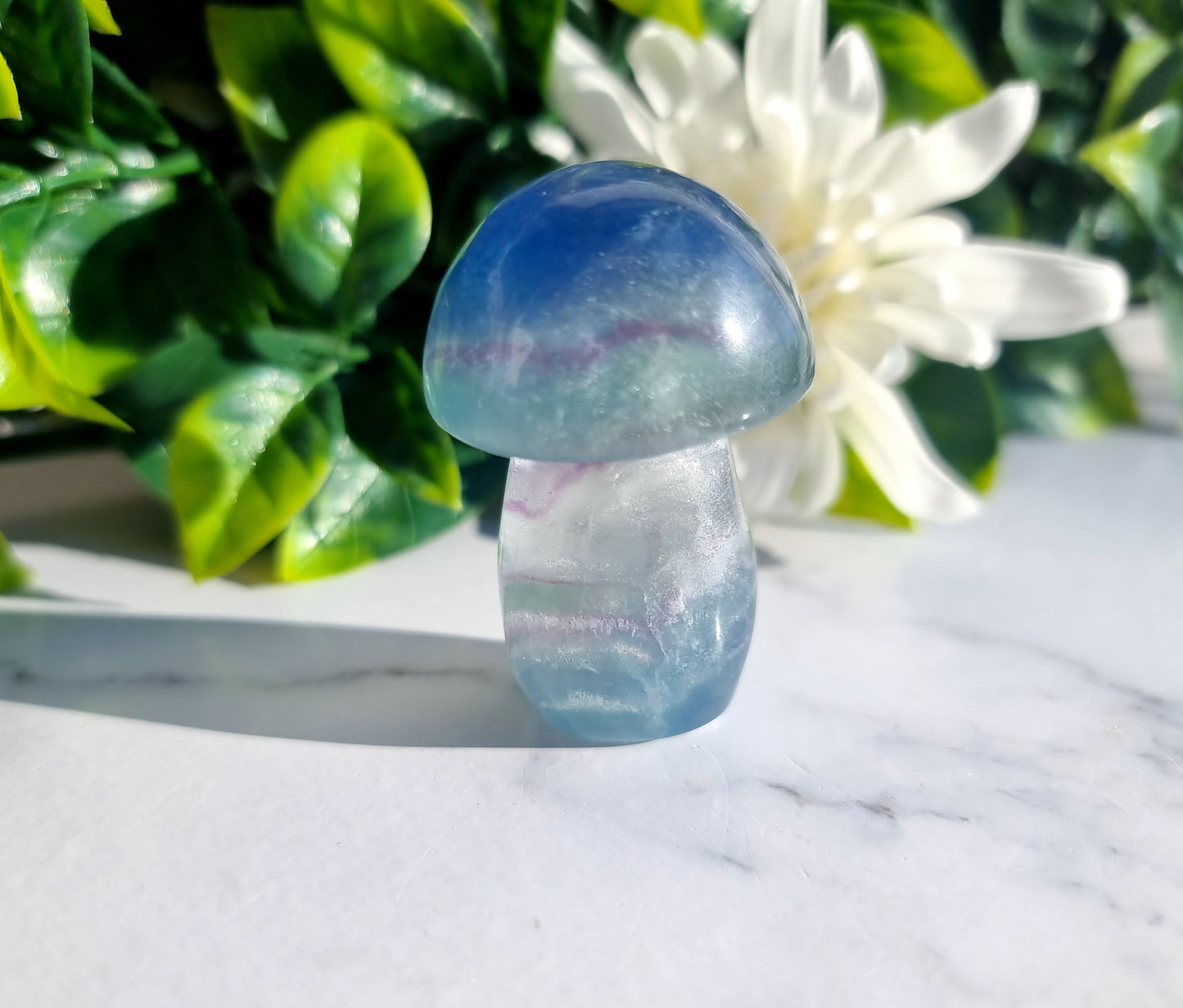 Fluorite Mushroom