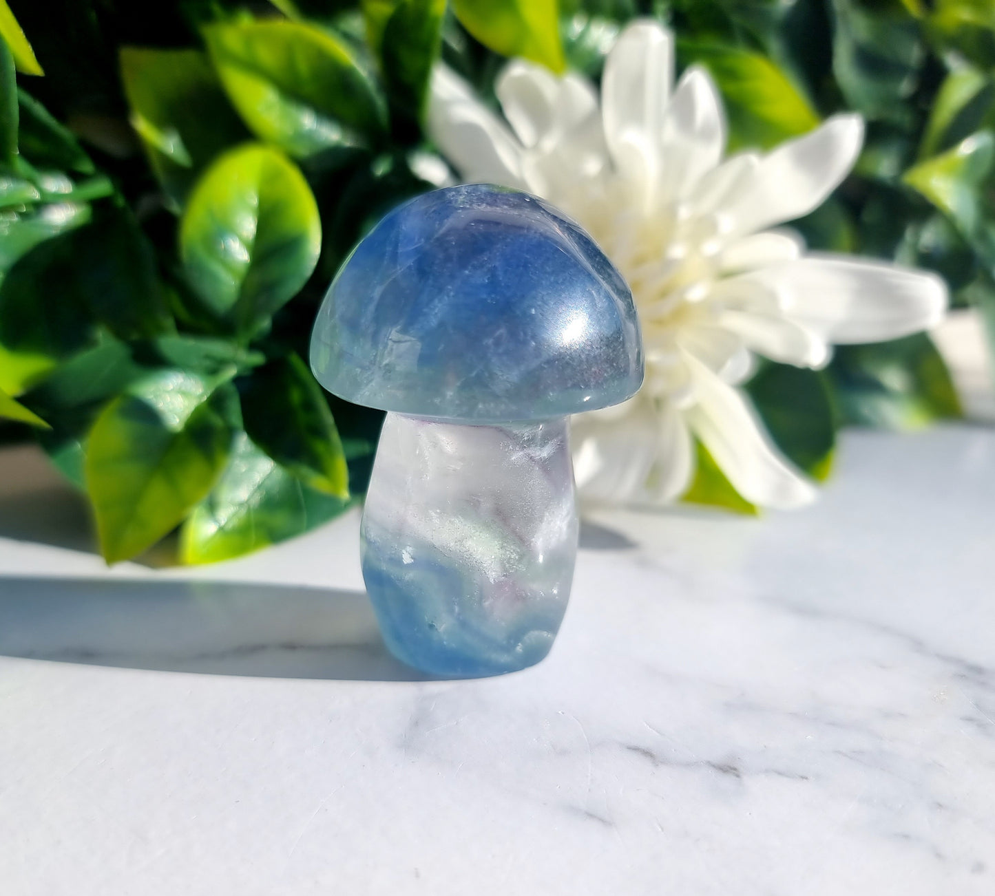 Fluorite Mushroom