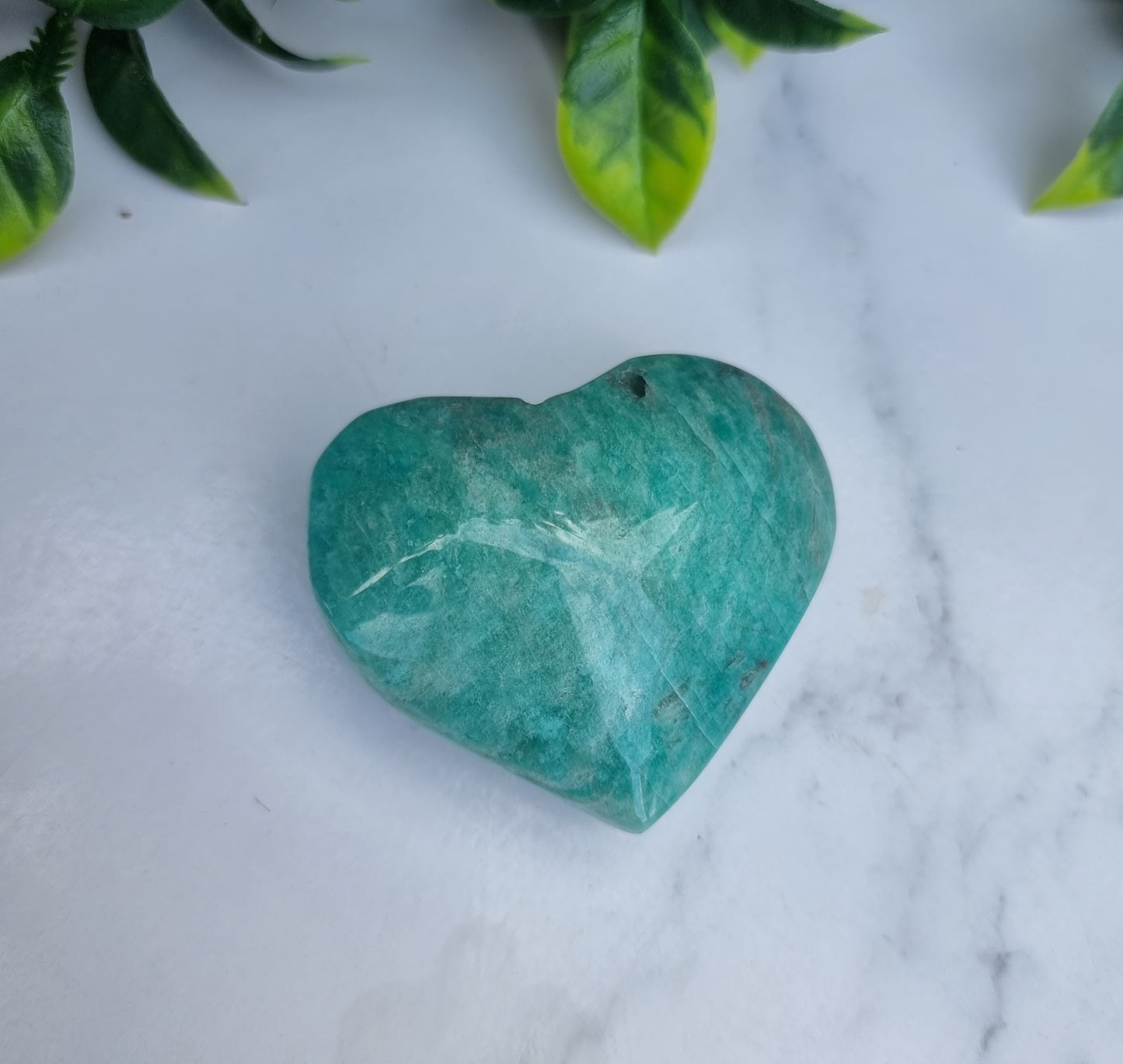 Amazonite Hearts