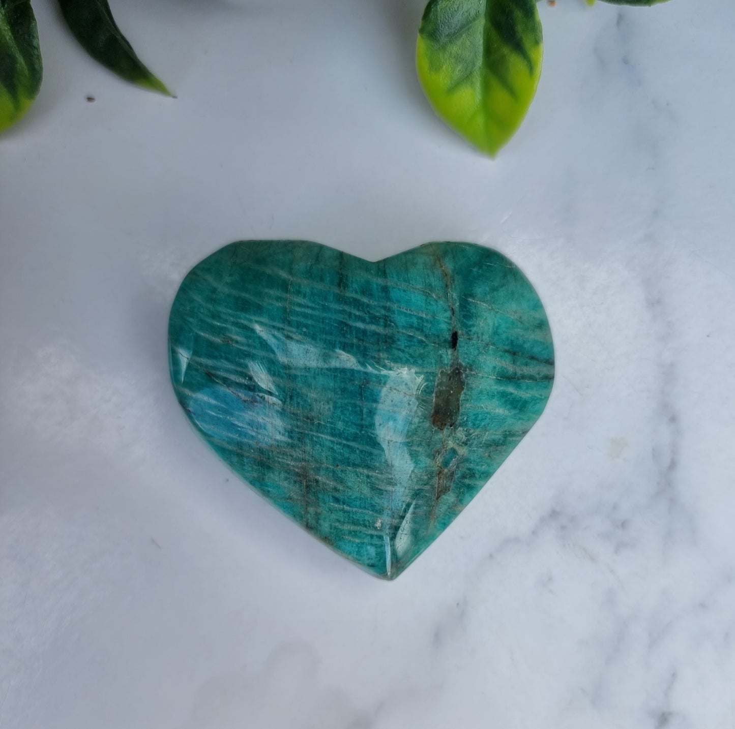 Amazonite Hearts