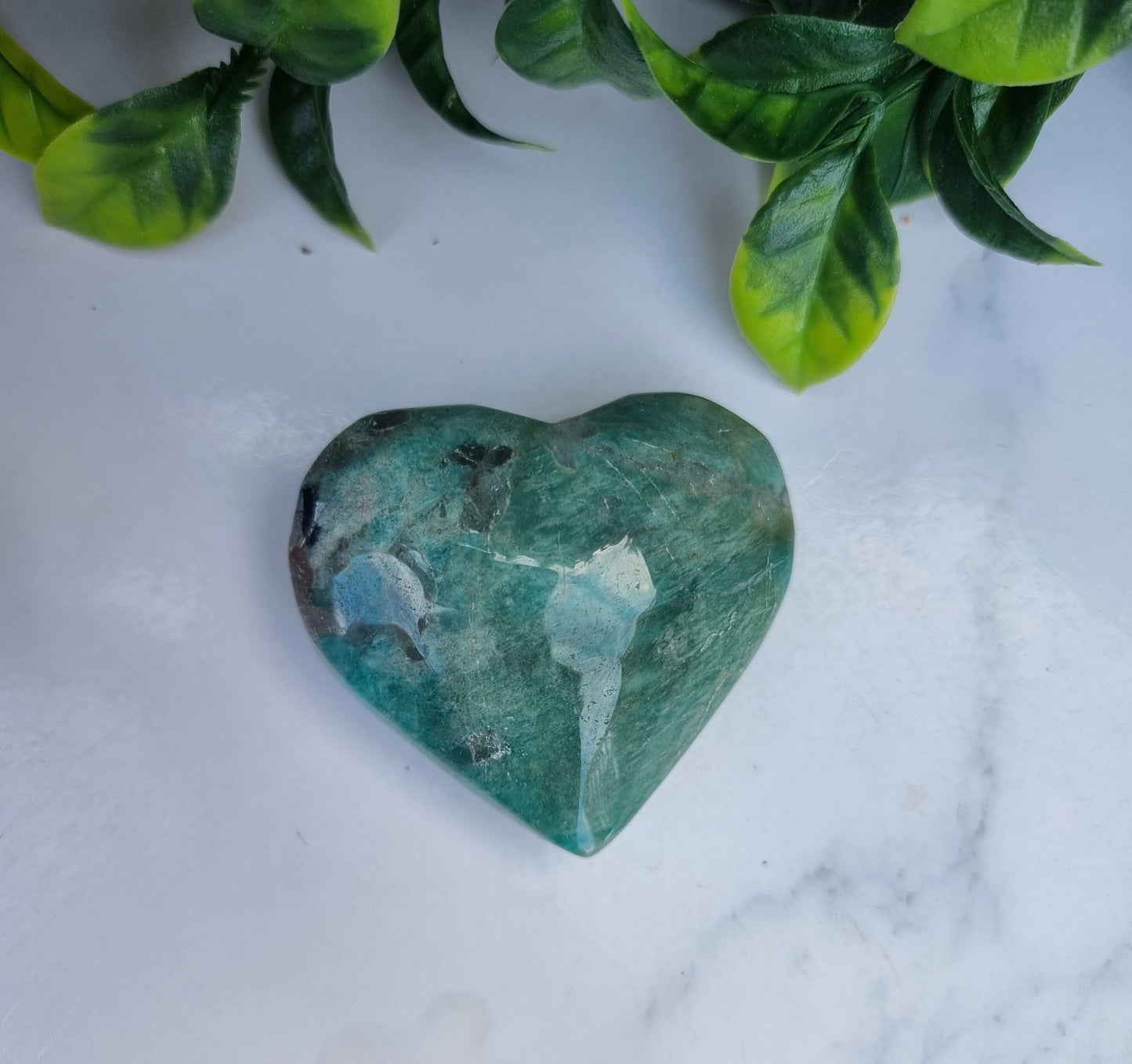 Amazonite Hearts