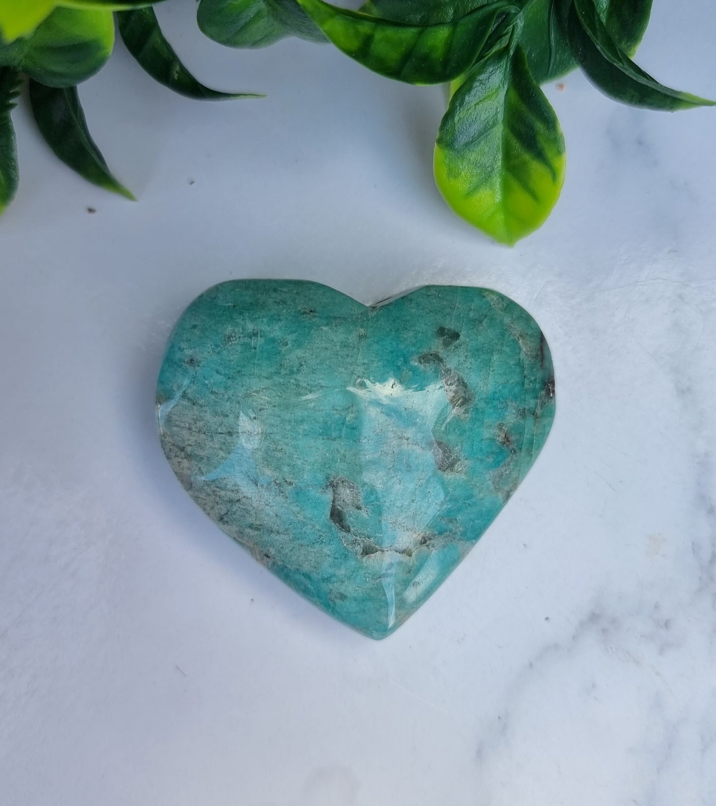 Amazonite Hearts