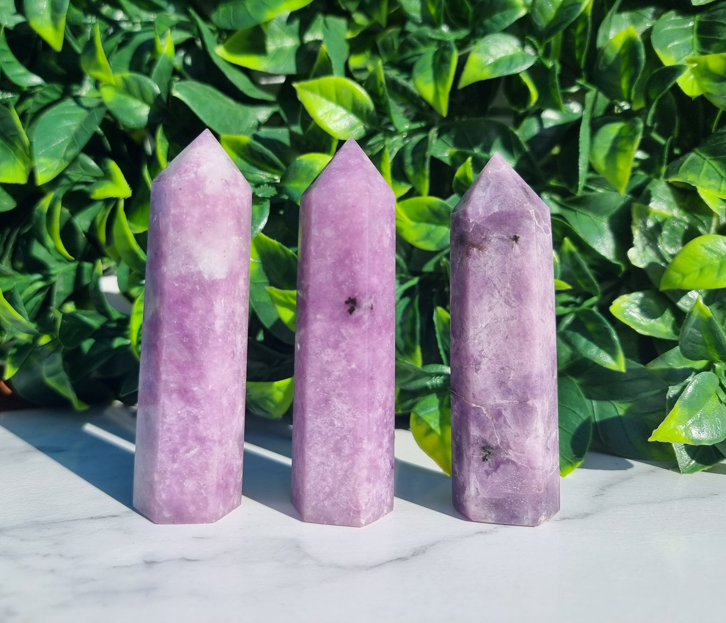 Purple Lepidolite Points