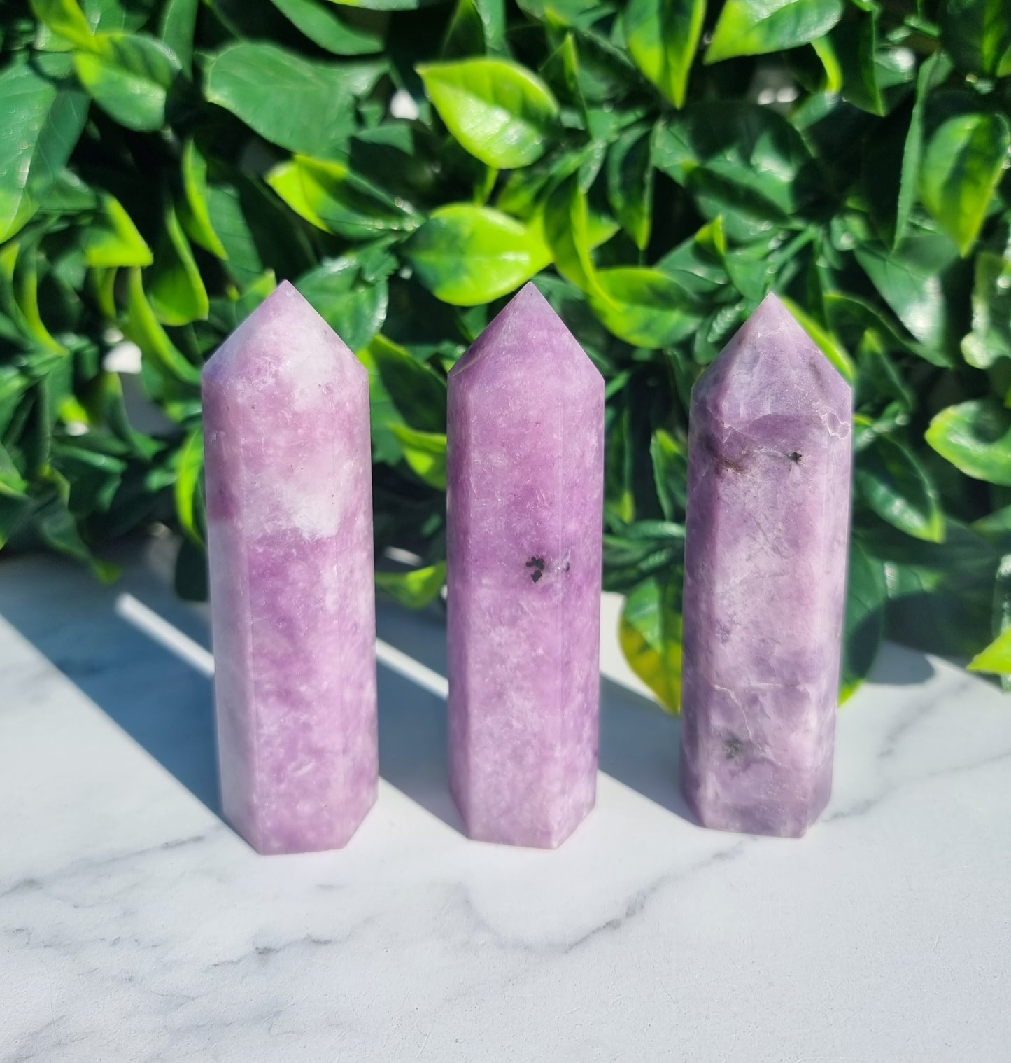 Purple Lepidolite Points