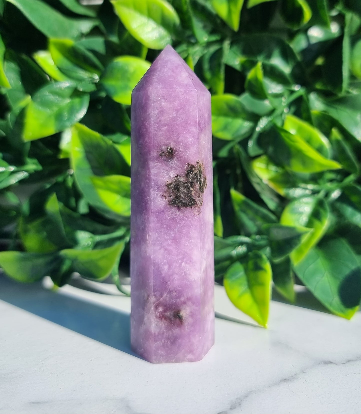 Purple Lepidolite Points