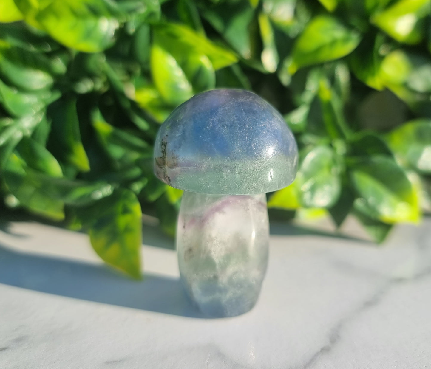 Fluorite Mushroom