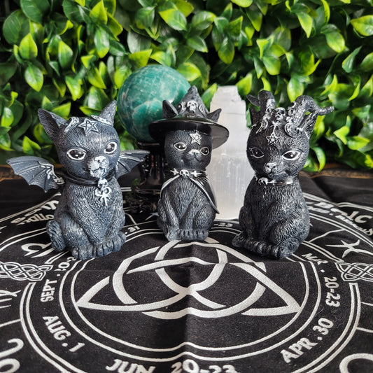 Wicca Cat Ornaments