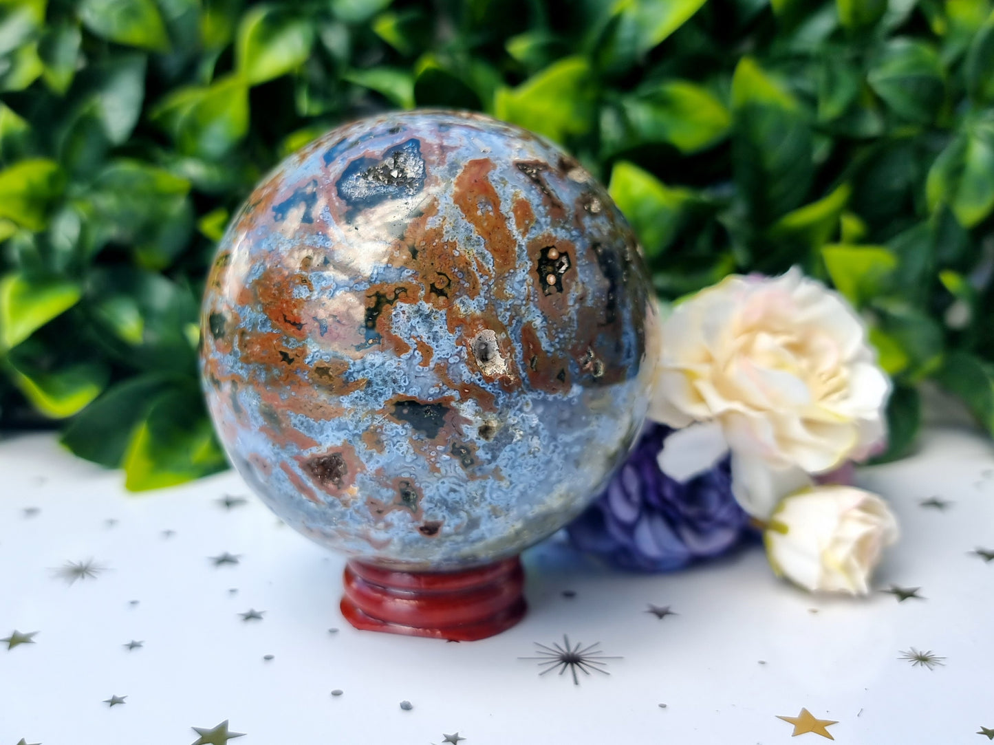 Ocean Jasper Sphere