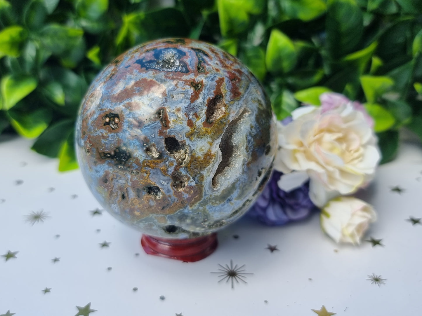 Ocean Jasper Sphere