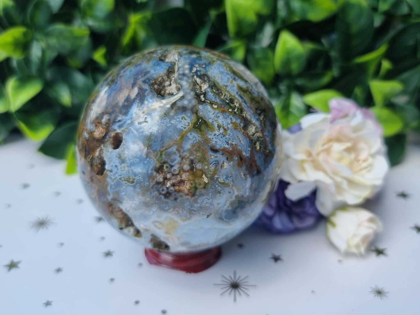 Ocean Jasper Sphere