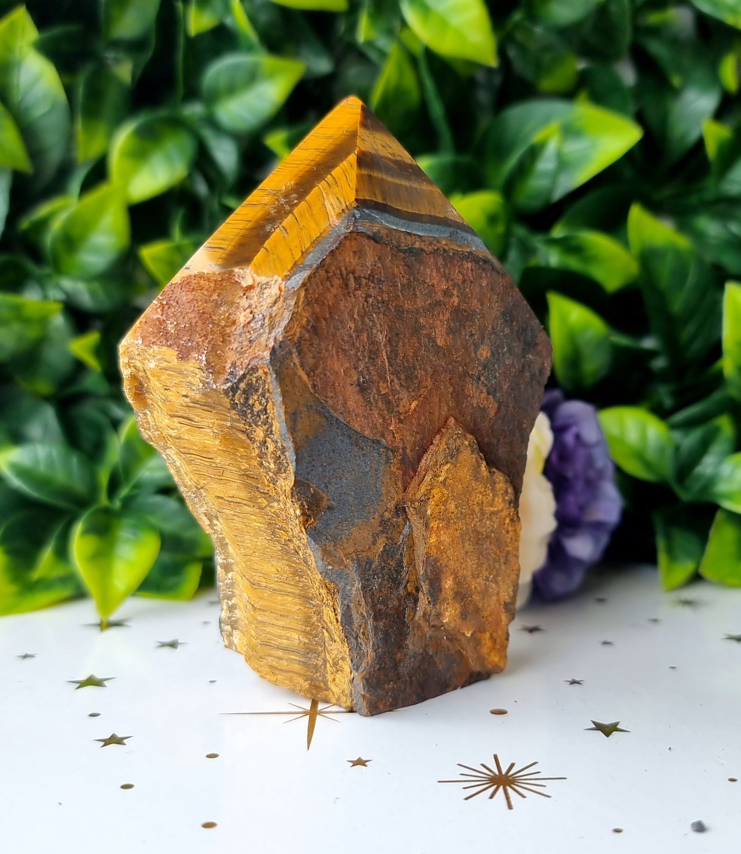 Tigers Eye Cut-Base Point